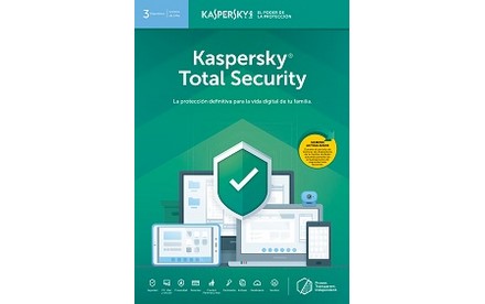 Kaspersky Total Security - Licencia Base ESD - 3 Dispositivos - Antivirus